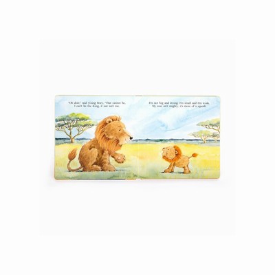 Jellycat The Very Brave Lion Books Australia | 273546QUN